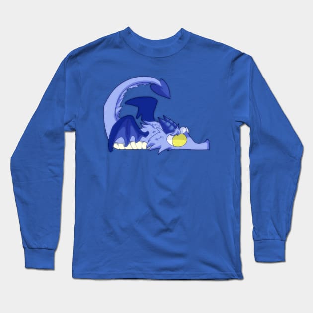 Fuzzy Dragon Woolie Long Sleeve T-Shirt by kelsmister